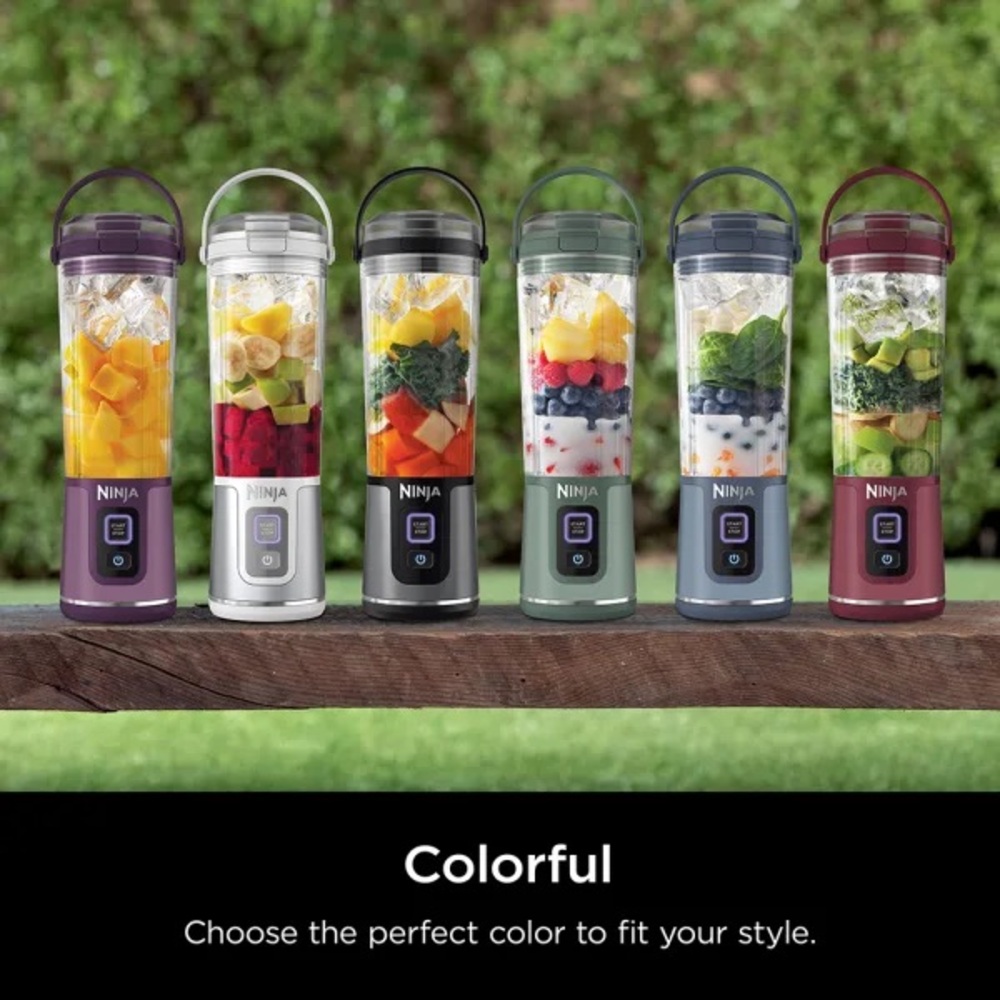 NIB Ninja Blast™ Portable Blender Blue